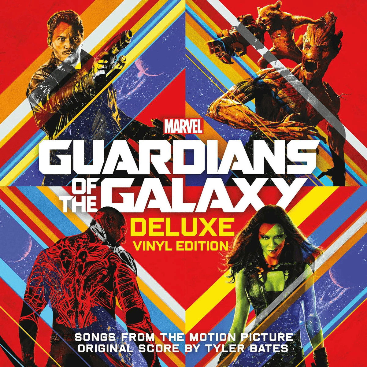 GUARDIANS OF THE GALAXY Deluxe Soundtrack Vinyl - JWrayRecords