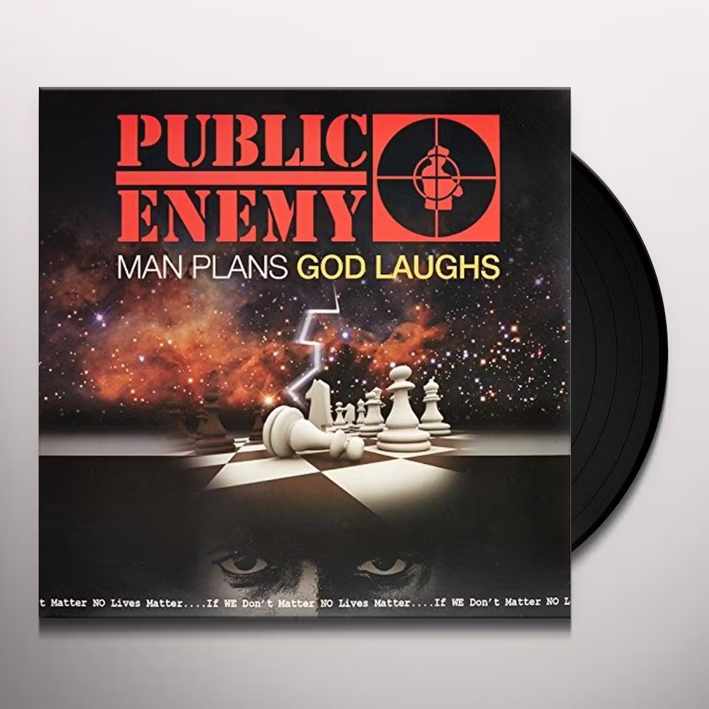 PUBLIC ENEMY - Man Plans God Laughs Vinyl - JWrayRecords