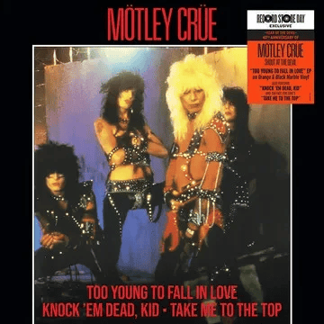 MÖTLEY CRÜE - Too Young To Fall In Love EP Black Friday 2023 Vinyl - JWrayRecords
