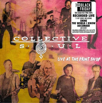 COLLECTIVE SOUL - Live at the Print Shop Black Friday 2023 Edition Vinyl - JWrayRecords
