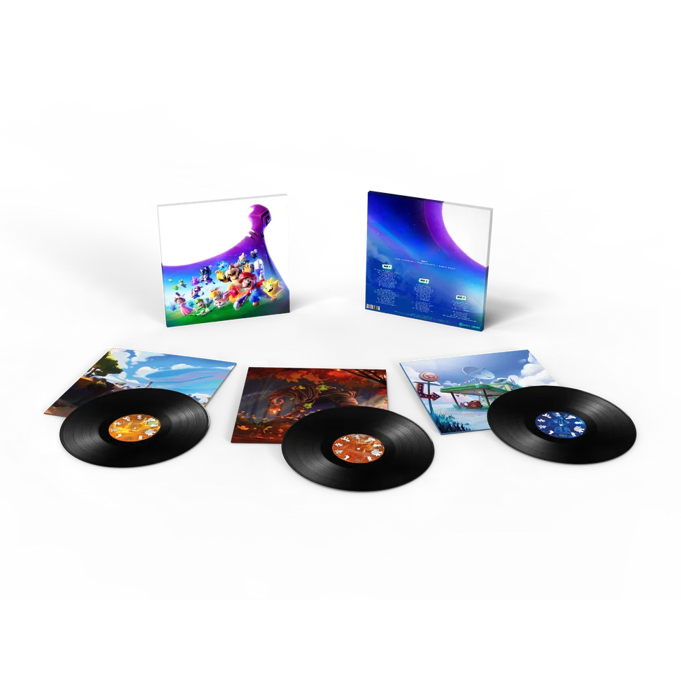 YOKO SHIMOMURA / GRANT KIRKHOPE & GARETH COKER - Mario + Rabbids Sparks Of Hope Soundtrack Vinyl - JWrayRecords