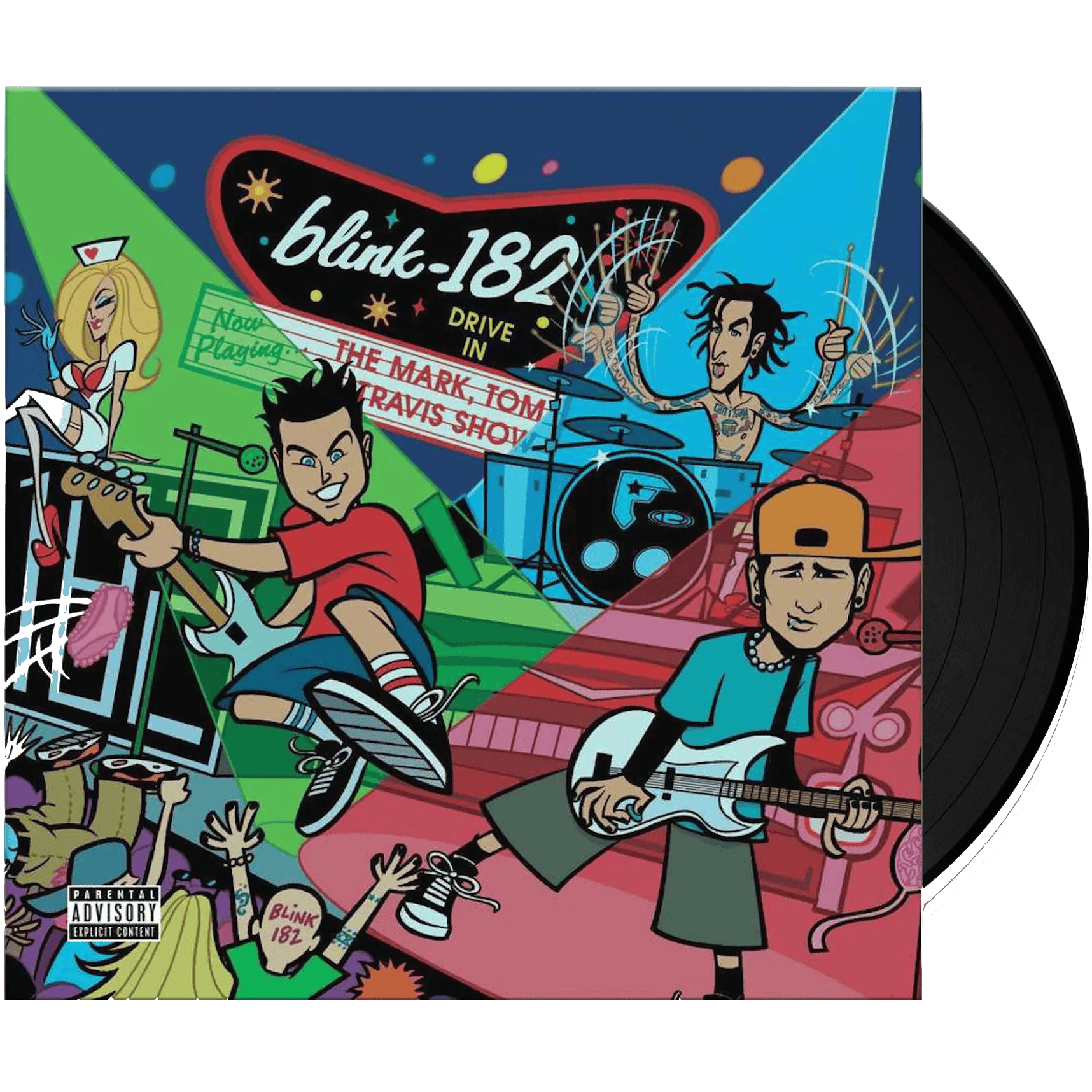BLINK-182 - The Mark, Tom & Travis Show Vinyl - JWrayRecords
