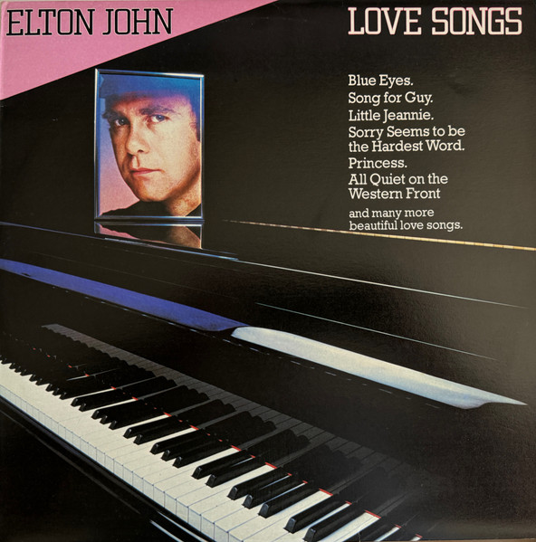 ELTON JOHN - Love Songs (SECOND HAND) (NM/VG+) Vinyl - JWrayRecords
