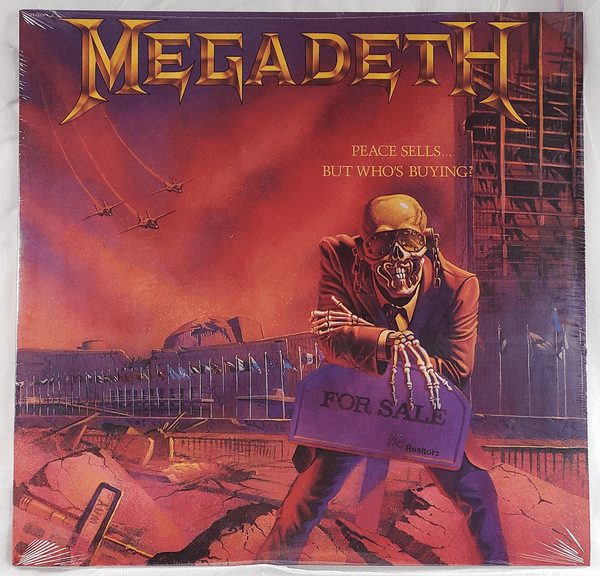 MEGADETH - Peace Sells...But Who's Buying? (NM/NM) Vinyl - JWrayRecords
