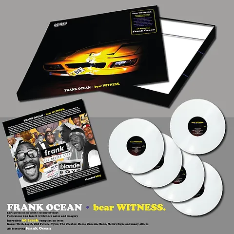 FRANK OCEAN – bear WITNESS 5LP Box Set Unoffical Vinyl - JWrayRecords