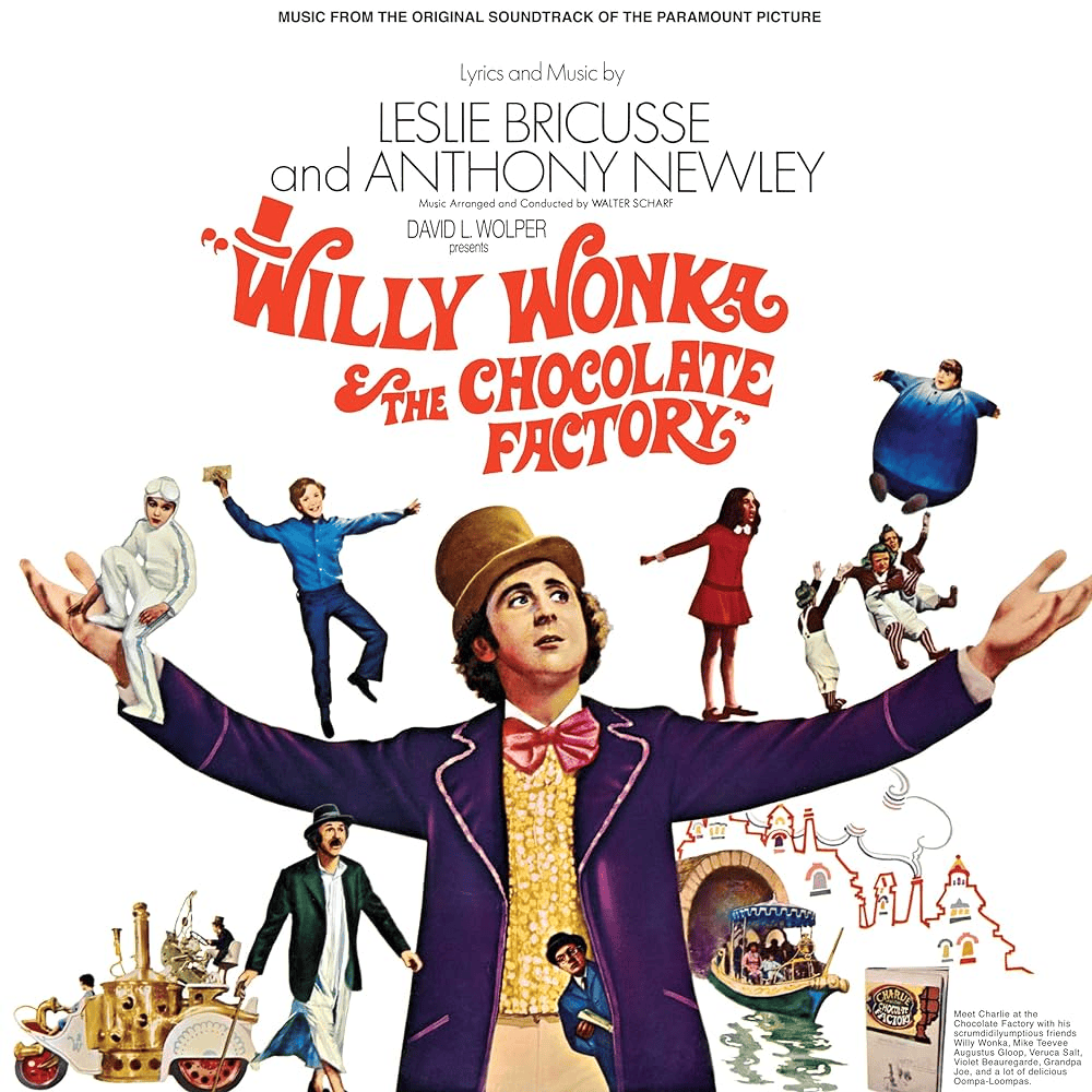 WILLY WONKA & THE CHOCOLATE FACTORY (Music From the Original Soundtrack) Vinyl - JWrayRecords