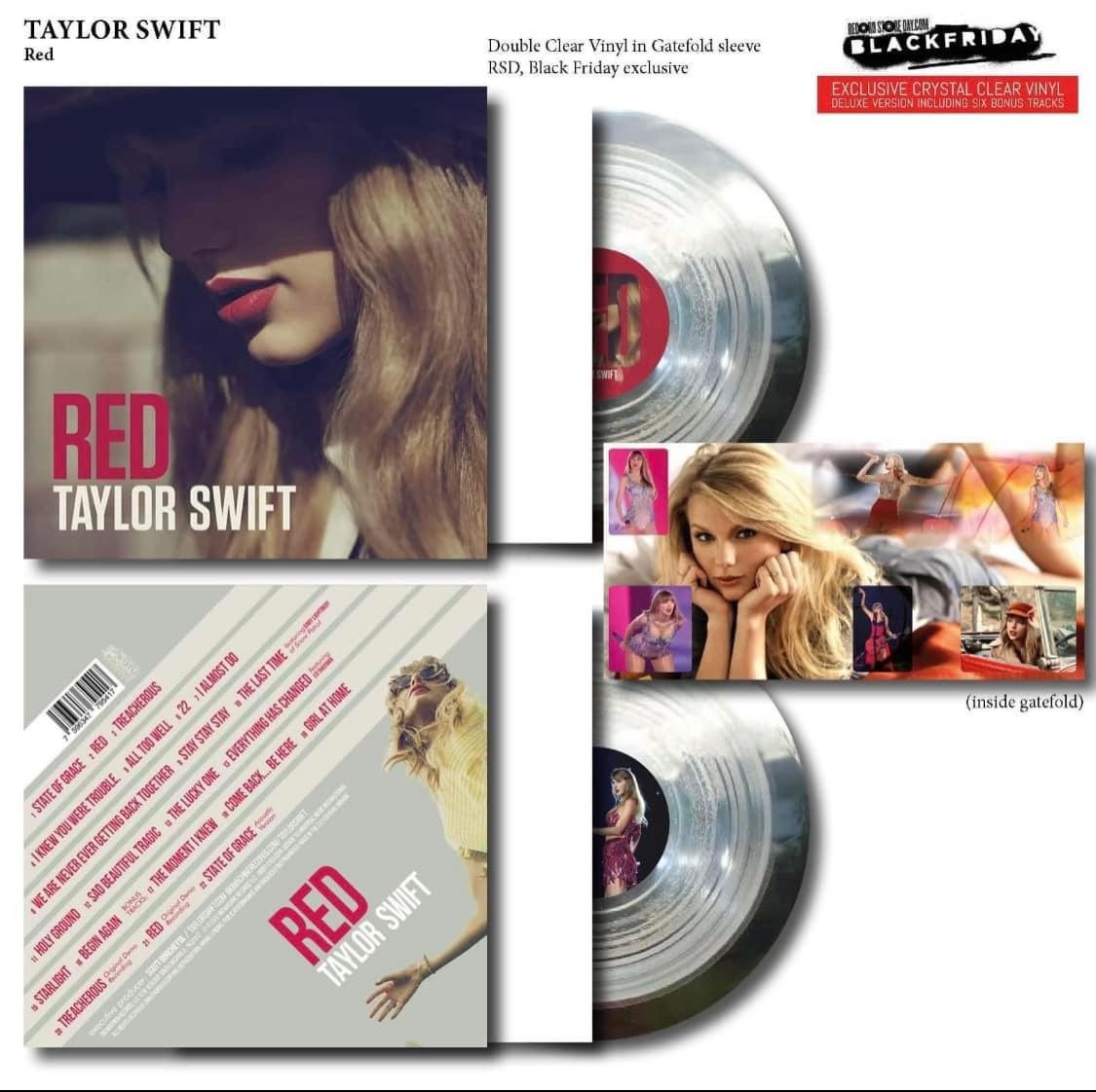 TAYLOR SWIFT - Red RSD18 Unofficial Vinyl