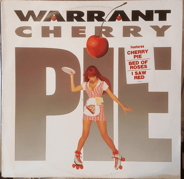 WARRANT - Cherry Pie (VG+/G) Vinyl - JWrayRecords