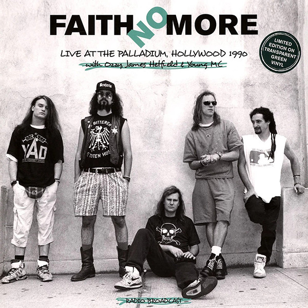 FAITH NO MORE - Live At Palladium. Hollywood 1990 Unofficial Vinyl - JWrayRecords