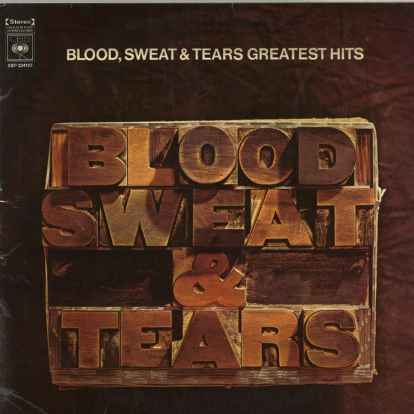 BLOOD, SWEAT & TEARS - Greatest Hits (VG/P) Vinyl - JWrayRecords