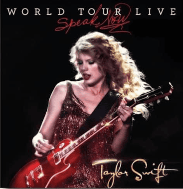 TAYLOR SWIFT - World Tour Live Speak Now Unofficial Vinyl - JWrayRecords