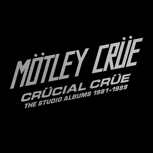 MOTLEY CRUE - Crucial Crue The Studio Albums 1981-1989 (NM/NM) Vinyl Box Set - JWrayRecords