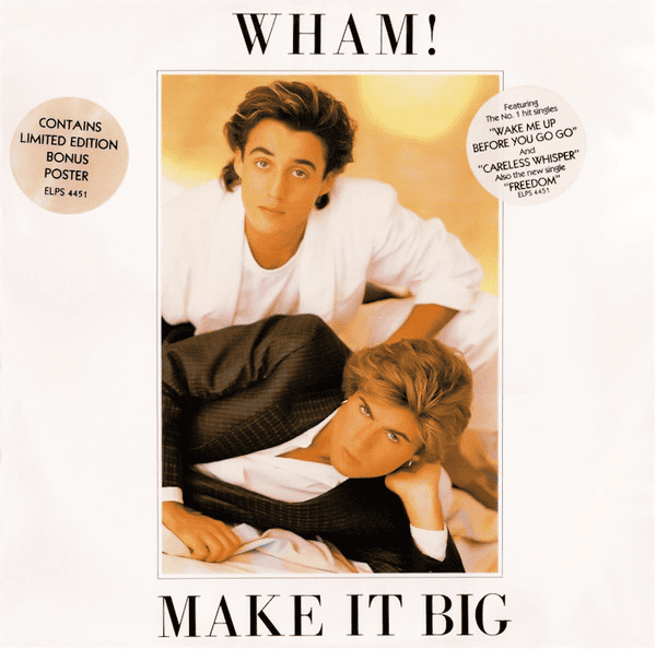 WHAM! Make It Big (VG+/VG+) Vinyl - JWrayRecords