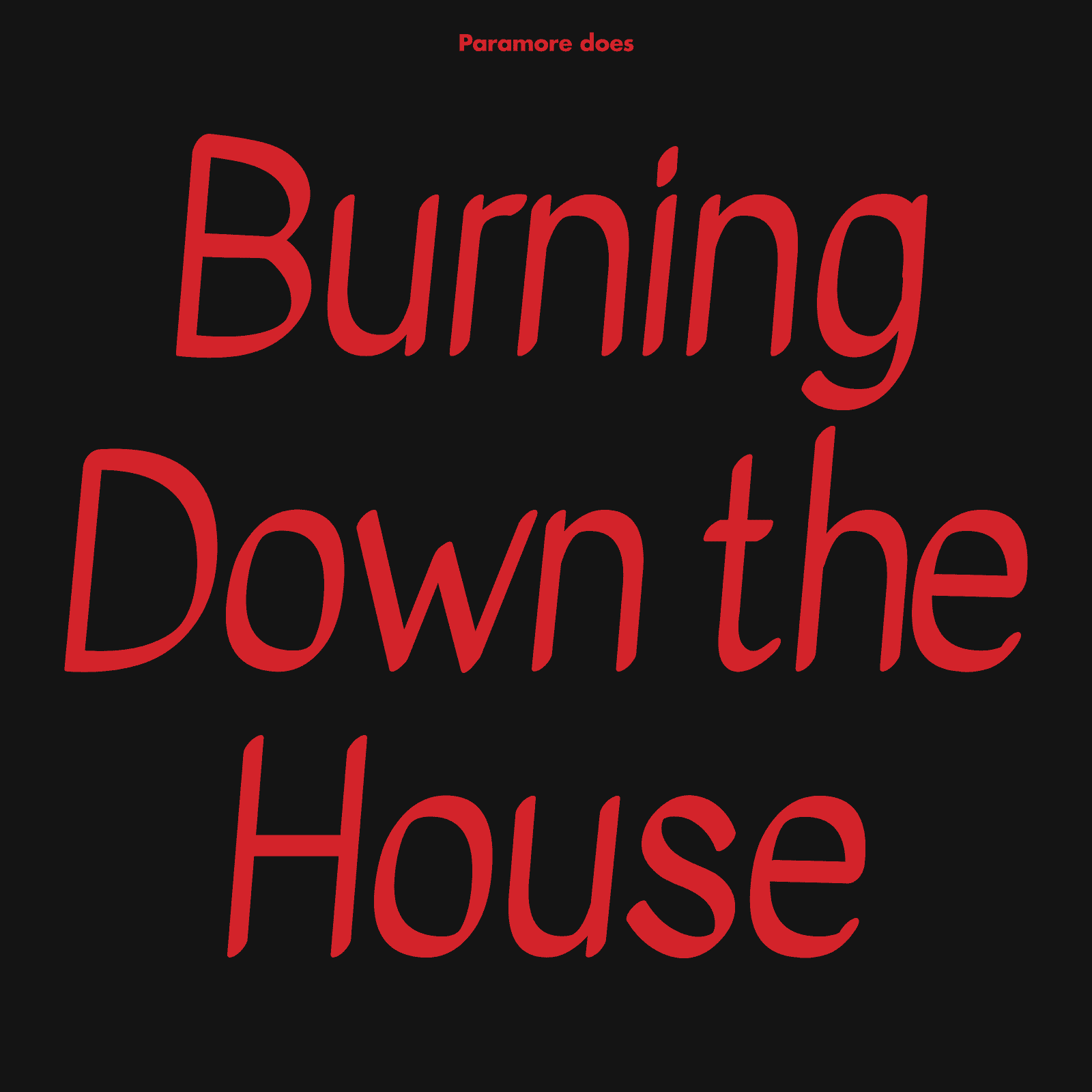 DAVID BRYNE & PARAMORE - Hard Times / Burning Down The House RSD24 Vinyl - JWrayRecords