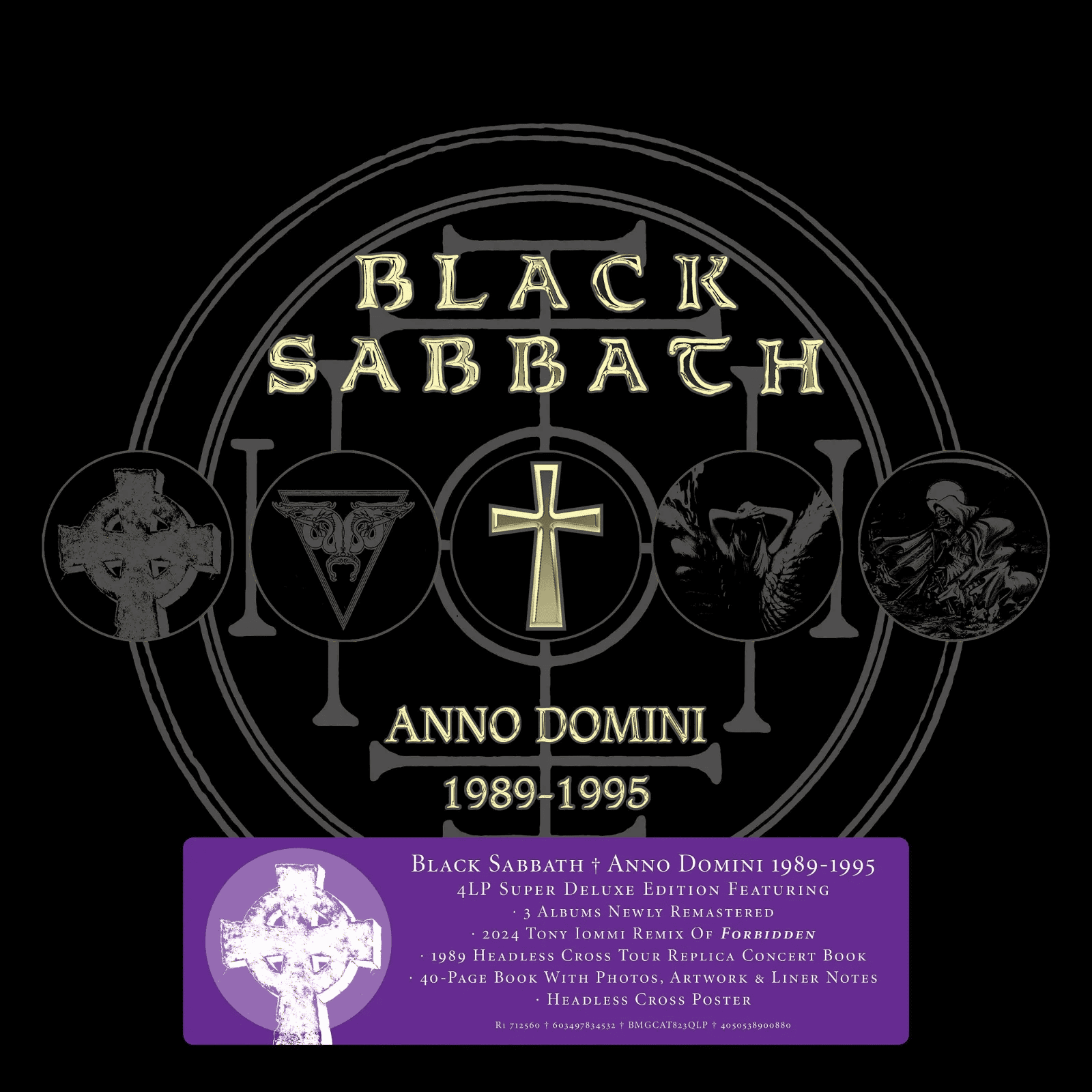 BLACK SABBATH - Anno Domini: 1989 - 1995 Vinyl Box Set - JWrayRecords