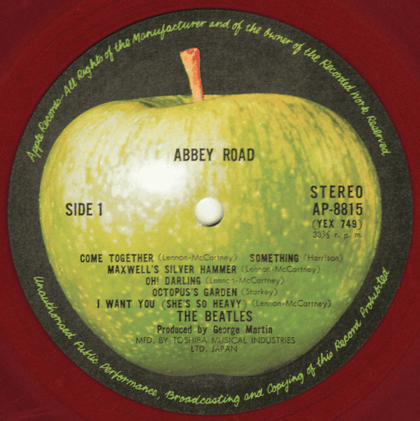THE BEATLES - Abbey Road (VG+/VG) Vinyl