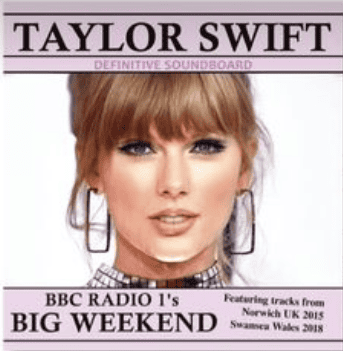 TAYLOR SWIFT - BBC Radio 1's Big Weekend Unofficial Vinyl