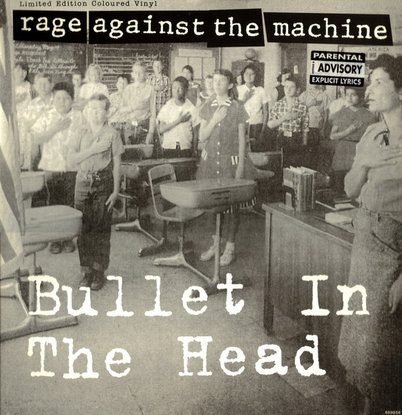 RAGE AGAINST THE MACHINE - Bullet In The Head (VG+/VG+) Vinyl