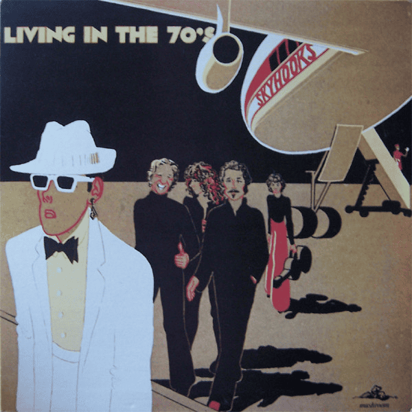 SKYHOOKS - Living In The 70's (VG/VG) Vinyl