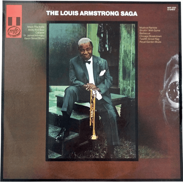 LOUIS ARMSTRONG - The Louis Armstrong Saga (VG+/VG) Vinyl
