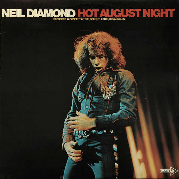 NEIL DIAMOND - Hot August Night (VG+/VG+) Vinyl