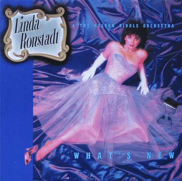 LINDA RONSTADT & THE NELSON RIDDLE OCHESTRA - What's New (VG+/VG+) Vinyl