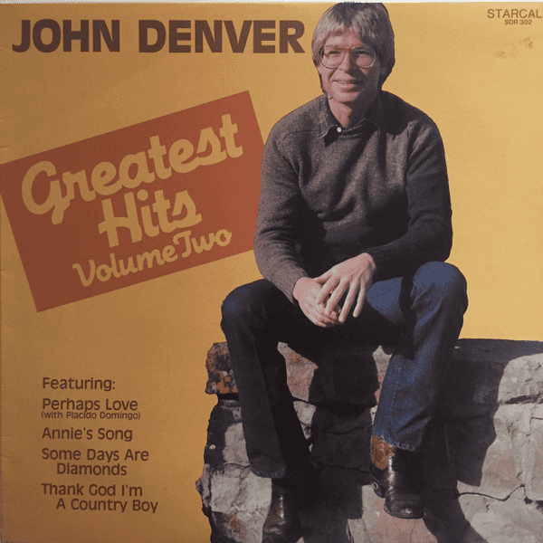 JOHN DENVER - Greatest Hits Volume Two (VG+/G) Vinyl