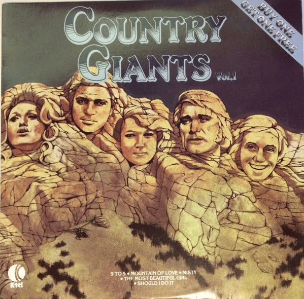 Various ‎– Country Giants Vol. 1 (VG+/VG) Vinyl