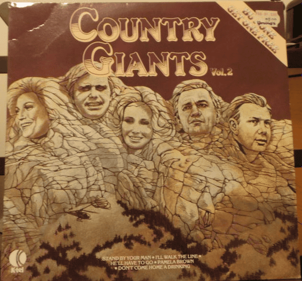 Various – Country Giants Vol. 2 (VG+/VG+) Vinyl