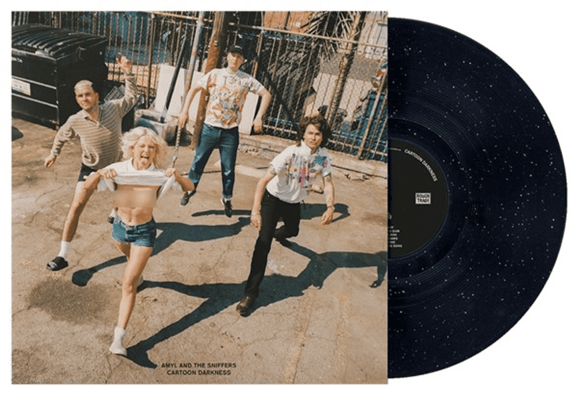AMYL AND THE SNIFFERS Cartoon Darkness Vinyl JWrayRecords