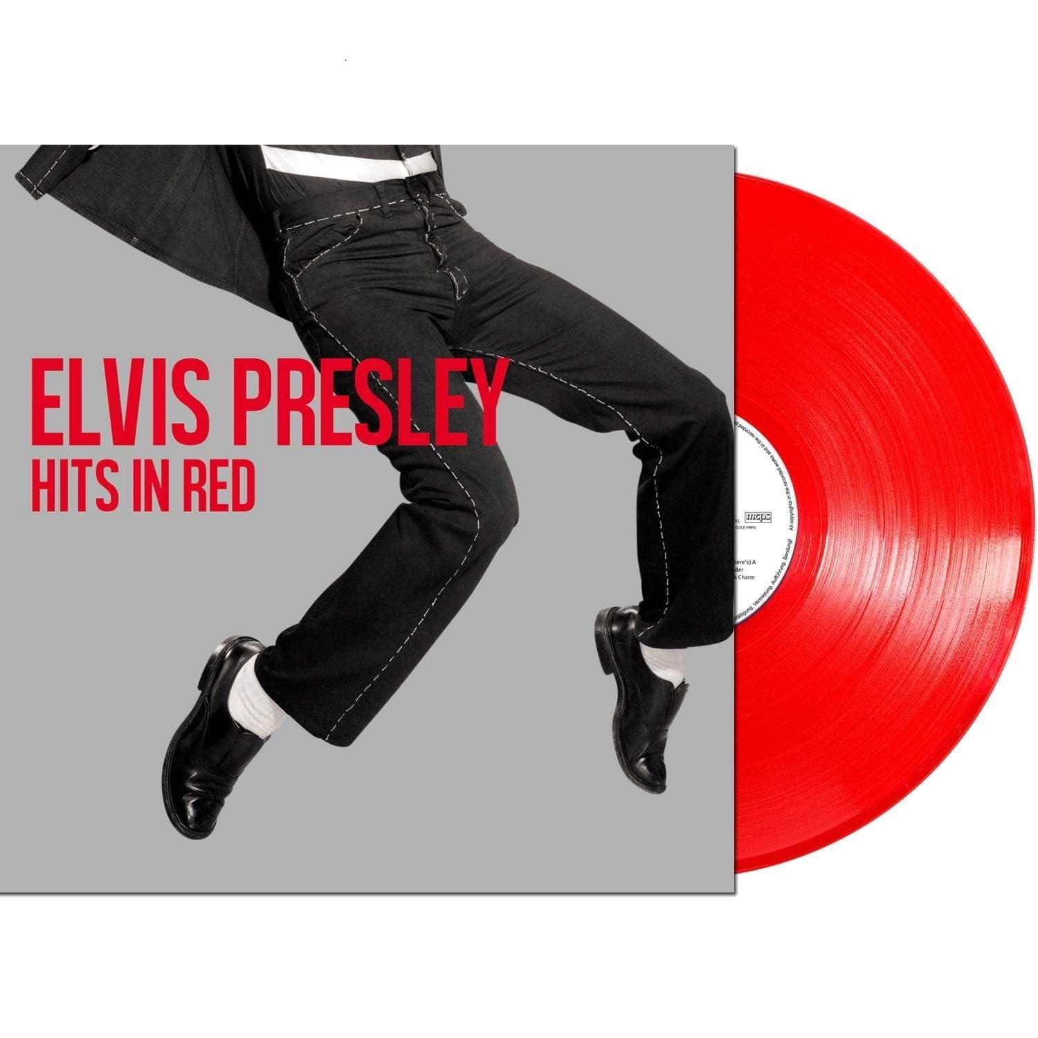 ELVIS PRESLEY - Hits In Red Vinyl - JWrayRecords