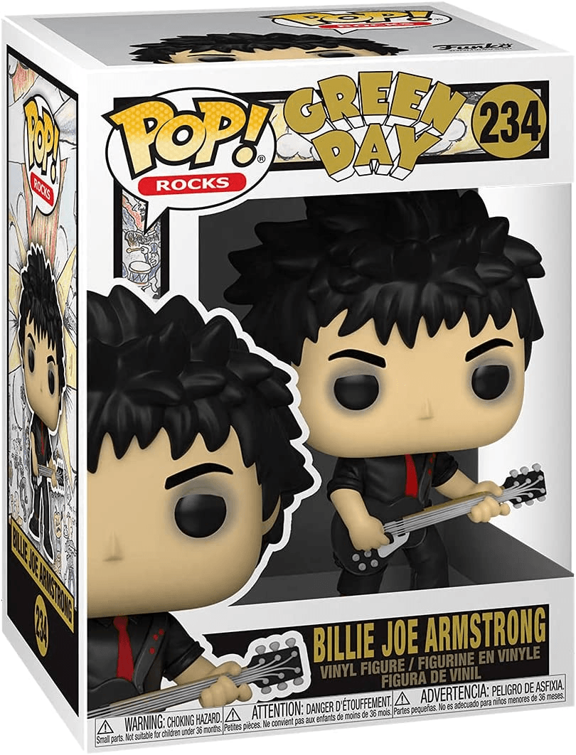 Funko Pop: Rocks! - Green Day: Billie Joe Armstrong - JWrayRecords