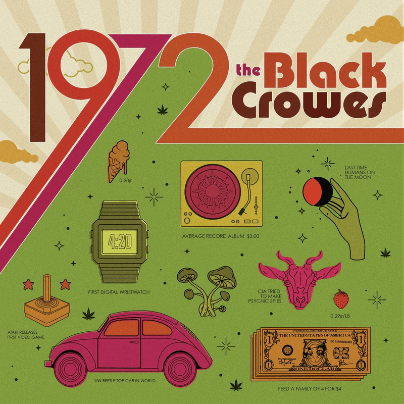 BLACK CROWES - 1972 Vinyl - JWrayRecords
