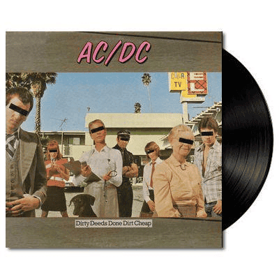 AC/DC - Dirty Deeds Done Dirt Cheap Vinyl - JWrayRecords