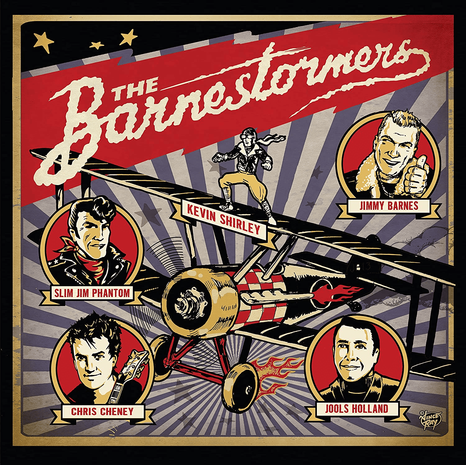 THE BARNESTROMERS - The Barnestormers Vinyl - JWrayRecords