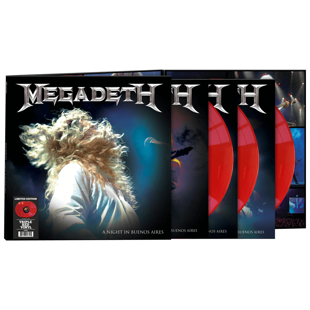 MEGADETH - A Night In Buenos Aires Vinyl - JWrayRecords