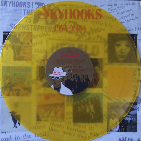 SKYHOOKS - Living In The 70's (SECOND HAND) Vinyl - JWrayRecords