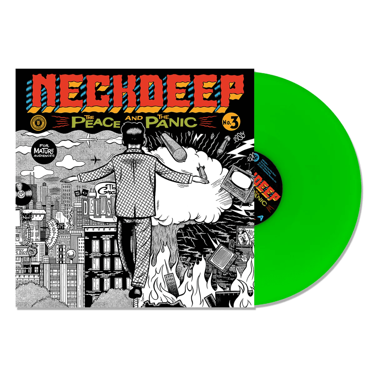 NECK DEEP - Peace And The Panic Vinyl - JWrayRecords