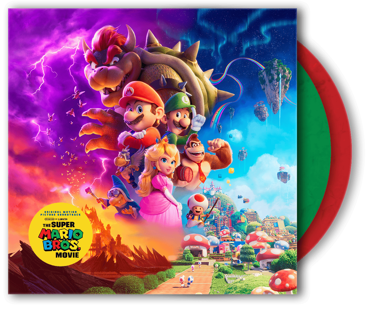 The Super Mario Bros. Movie Soundtrack Vinyl - JWrayRecords