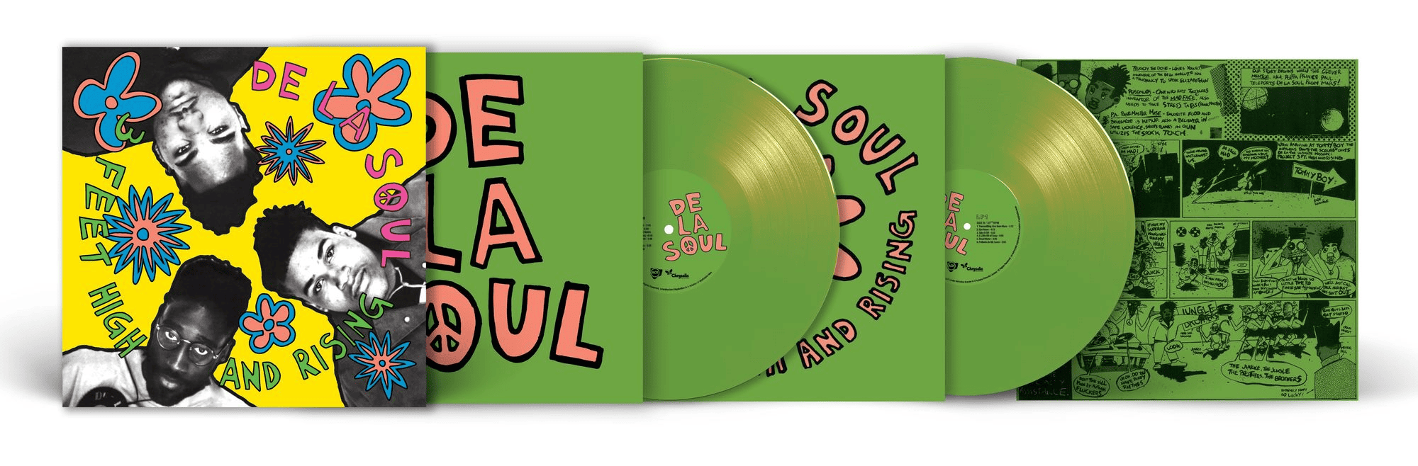 DE LA SOUL - 3 Feet High And Rising Vinyl - JWrayRecords