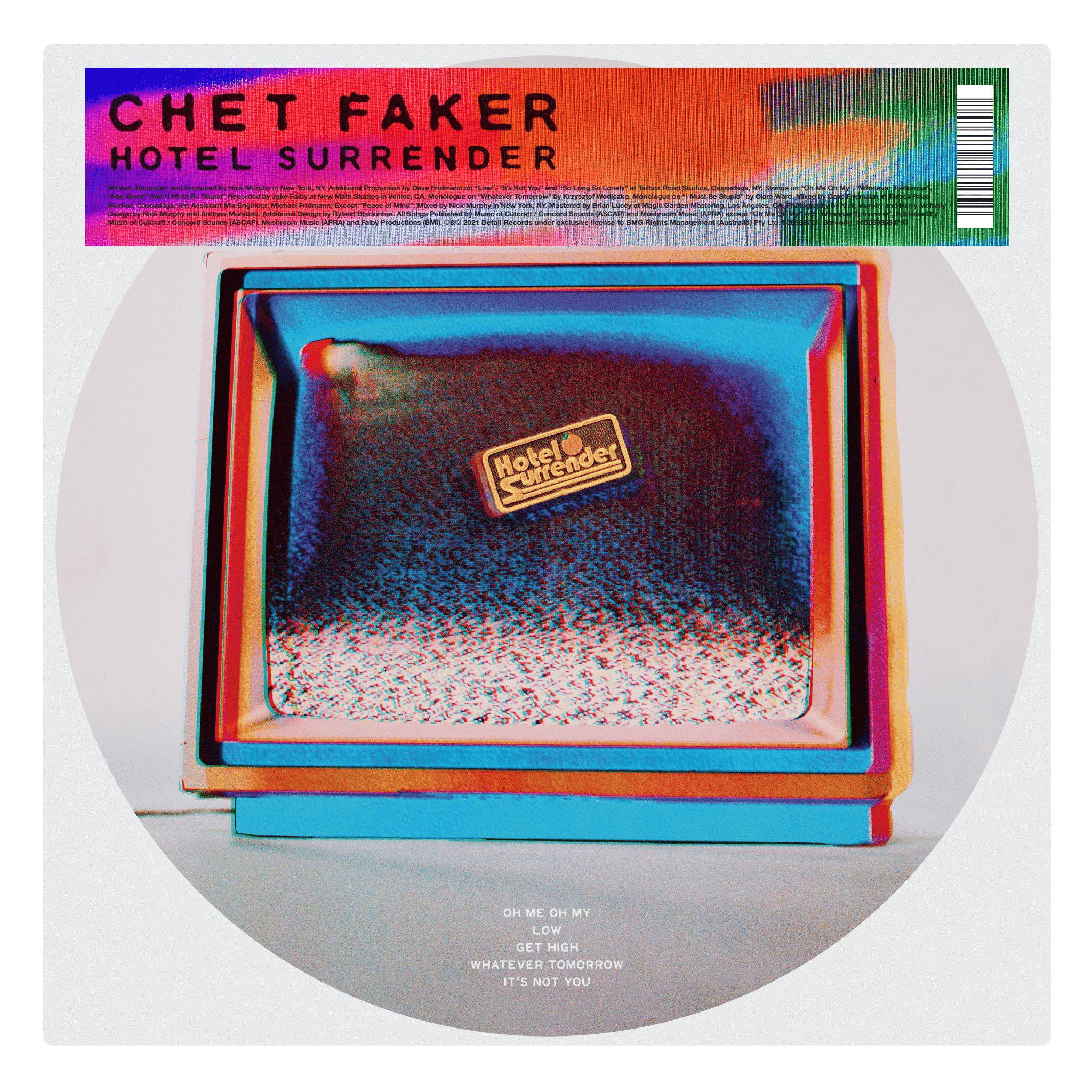 CHET FAKER - Hotel Surrender Vinyl - JWrayRecords