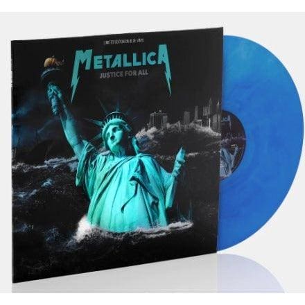 METALLICA - Justice For All (Unofficial) Blue Splattered Coloured Numbered Vinyl - JWrayRecords