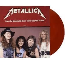 METALLICA - Live At The Hammersmith Odeon London September 21th 1986 Red Coloured (Unofficial) Vinyl - JWrayRecords