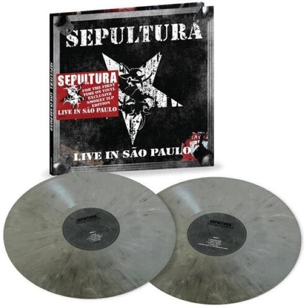 SEPULTURA - Live in Sao Paulo (Smokey Coloured) Vinyl - JWrayRecords